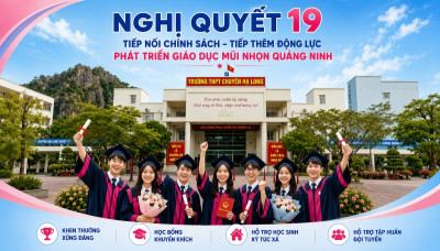 TIẾP NỐI CHÍNH SÁCH – TIẾP THÊM ĐỘNG LỰC PHÁT TRIỂN GIÁO DỤC MŨI NHỌN QUẢNG NINH
